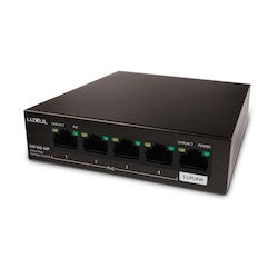 Luxul Wireless SW-100-04P | 4-port GB PoE+ Switch With Uplink 58W