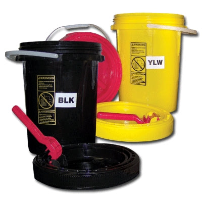 M & M Industries 305707 | The Ultimate Pail, Yellow