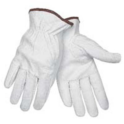 MCR Safety 3611XL | 3611DT - Leather Drivers Work Gloves, Premium A Grade Grain Goatskin