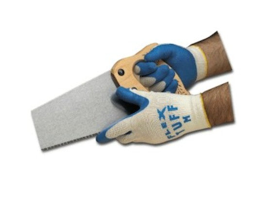 MCR Safety 9680M | Memphis Flex-Tuff Gloves Poly-Cotton Shell with Latex Palm, Medium