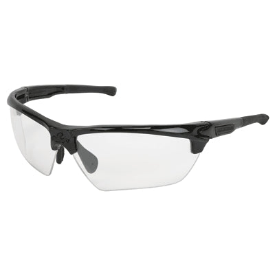 MCR Safety DM1330PF | Dominator MAX6 Safety Glasses Black Frame, Clear Anti-Fog Lens