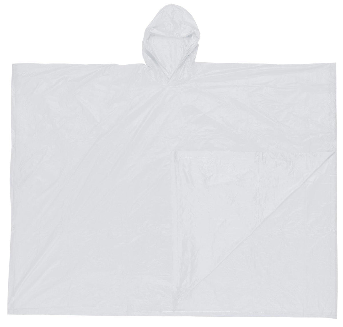 MCR Safety O42 | Schooner I Poncho 0.10mm PVC, Clear, 50"L