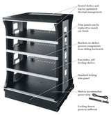 Middle Atlantic ASR60HD | ASR-HD Series Rack, ASR-60-HD, 20" D X 60" H