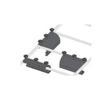 Middle Atlantic CLHED17 | Ladder End Drop with Spools, 17"W