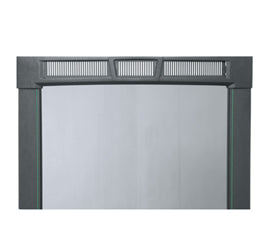 Middle Atlantic PFD45A | Plexi Front Door, 45 RU Racks, Curved