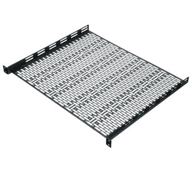 Middle Atlantic UFA145 | Rackshelf, Vertical, 1RU, 25 Lb Load Capacity, 19" Width x 14.5" Depth x 1.07" Height, Steel, Black
