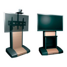Middle Atlantic VTC4280SR | Video Cart with Rack, 42"-80" Display