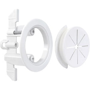 Midlite R1SPW Speed Port 2" Diameter Thru Hole, White