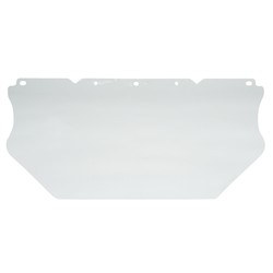 MSA Safety 10115840 | MSA V-Gard Faceshield Clear Polycarbonate 8 X 17 X .060 Inch