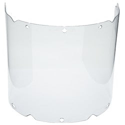 MSA Safety 10115856 | Visor, V-Gard Propionate, Chin Guard, 8" x 17" x .09"