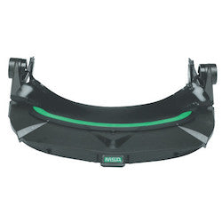 MSA Safety 10121266 | V-Gard Visor Frame For Slotted Msa Caps, One Size, #-Point Suspension