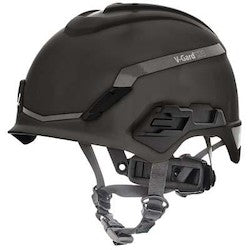 MSA Safety 10194798 | Helmet, V-Gard H1, Non-Vented, Black