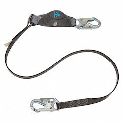 MSA Safety 10202834 | V Lanyard Stretch MSA Small Snap Hook 5 ft
