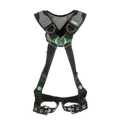 MSA Safety 10239983 | Flex Harness, Standard, Back D-Ring, Tongue Buckle, Size XS