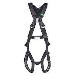 MSA Safety 10252217 | V-FORM ArcFlash Harness XL Back D, Web Loop, Tongue Buckle Legs
