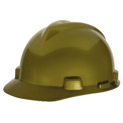MSA Safety 464852 | V-Gard Hard Hat, Staz-On, Gold