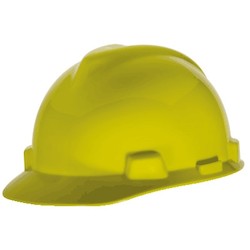 MSA Safety 466356 | V-Gard Hard Hat, Small, Staz-On, Yellow