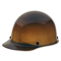 MSA Safety 475395 | MSA Skullgard Hard Hat: 4-Point FAS-TRAC III Ratchet Suspension, Brown