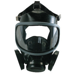 MSA Safety 480263 | Ultra-Twin Full-Facepiece Respirator, Silicone, Particles And Gases