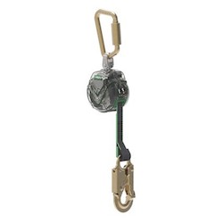 MSA Safety 63013-00E | V-Tec WEB PFL, 10' (3m), Single-leg, 36CS Snaphook, Steel Carabiner (top), Clear