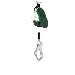 MSA Safety VTLEG-021-PA-A | V-TEC Leading Edge PFL Single 8’ Cable, AL36CL Snap Hook