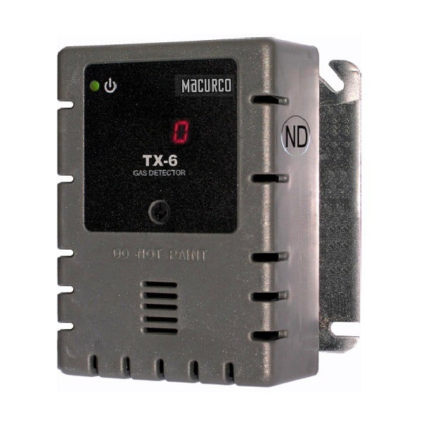 Macurco Gas Detection 70-2900-0004-2 | Gray Housing-Nitrogen Dioxide NO2 Fixed Gas Detector & Controller
