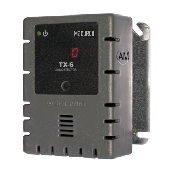 Macurco Gas Detection 70-2900-0007-5 | Gray Housing-Ammonia NH3 Fixed Gas Detector & Controller