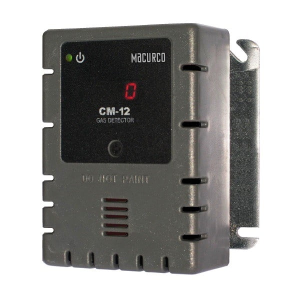 Macurco Gas Detection 70-2900-0020-0 | Gray Housing-Carbon Monoxide CO Fixed Gas Detector & Controller