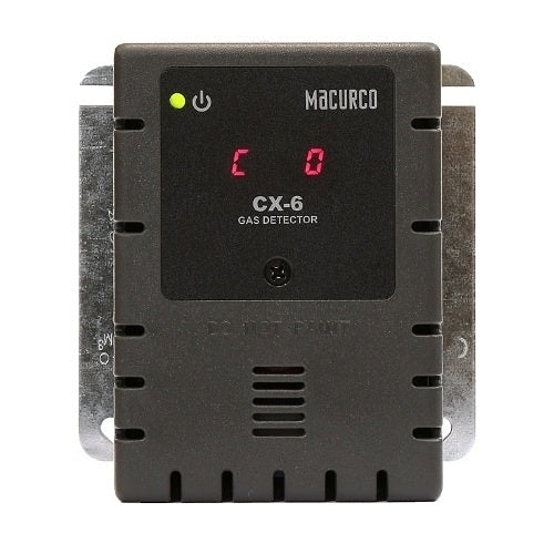 Macurco Gas Detection 70-2900-0130-2 | Gas Detector, Carbon Monoxide/Nitrogen Dioxide, 24 VDC, Audible Alarm