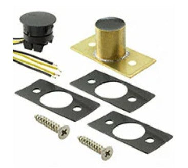Magnasphere HSS-L2C-101-GO | High-Security Sensor, Concealed Mount, Wired, Brass, 30 VDC, 0.25 A