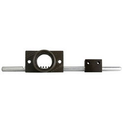 Major Manufacturing Inc 5002-1-9D | Door Locking Rod, Octopod, 9" Length X 3/8" Diameter, #1 Gear, Duranodic Powder Coated