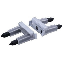 Major Manufacturing Inc LMB-08 | Door Lock Mounting Bracket, With Adapter, Build-In Screw Jack, For Adams Rite Style Lock