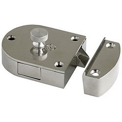 Major Manufacturing Inc S200-SPA | Secret Gate Latch, Reversible, Die-Cast Aluminum, Chrome Plated
