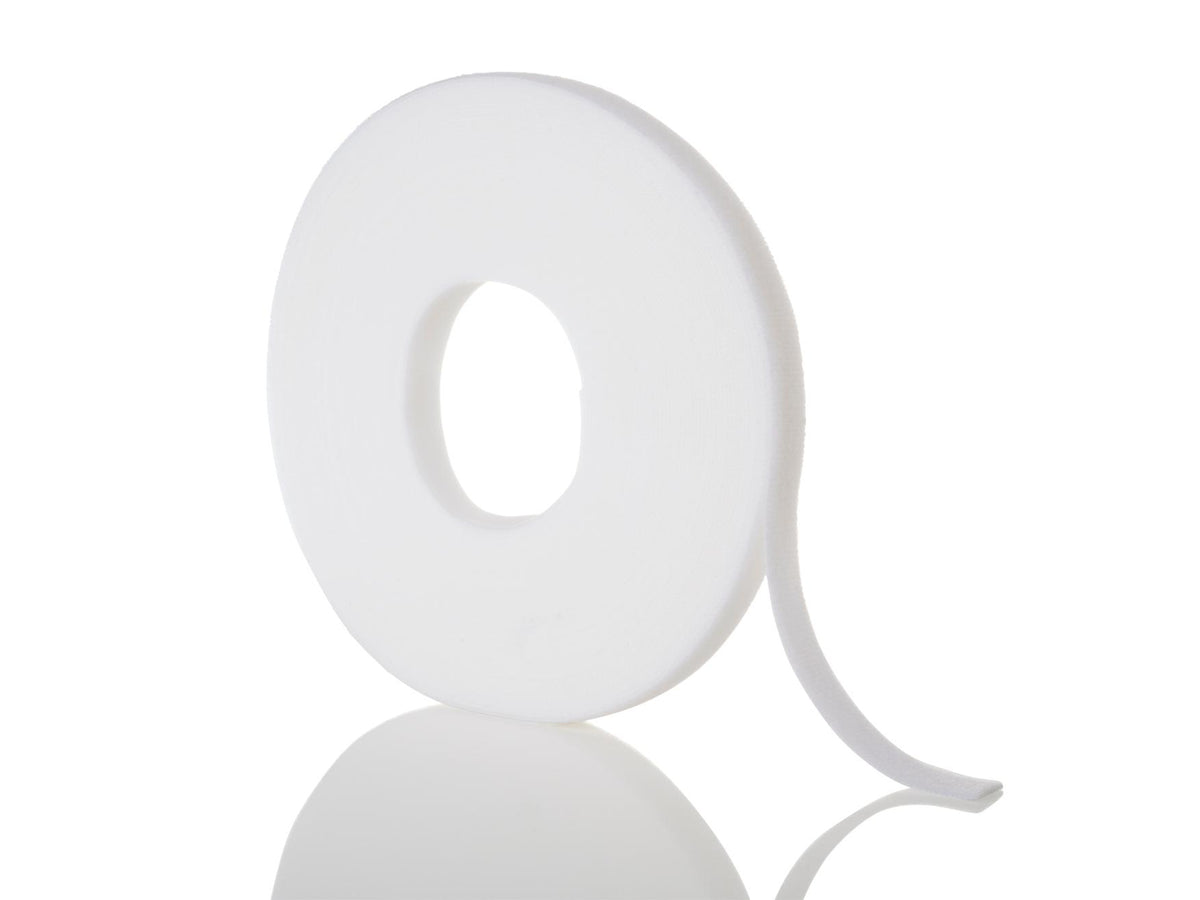 Marathon MARHL12WT25 | Lineal Cable Tie, White, 25 yd. L, 0.0095 in. THK, Nylon/Polypropylene, Flame-Retardant
