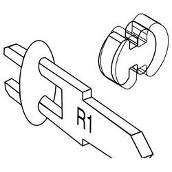 Marks Usa HR1984 | Interchangeable Core Tailpiece, Cylindrical, For Entrance/Vestibule/Institution/Storeroom/Electronically Locked