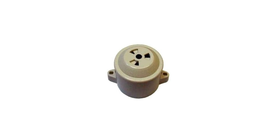 Mascon (Atw) PS-200 | Adjustable Piezo Siren, 80–112 dB at 12 VDC, White
