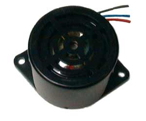 Mascon PC-100 Electronic Chime, 6 to 18 Volt DC, 1.5 to 7.2 Milliampere, 1.75" Diameter x 1.25" Length x 1" Height, Plastic, Black