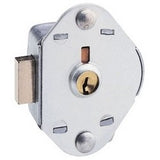 Master Lock 1710 | Locker Deadbolt, Keyed Different, Manual, 5-Pin Cylinder, 2" Width, for Lift Handle Single Point Horizontal Latch and Box Locker