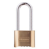 Master Lock 175LH | 2In (51Mm) Wide Resettable Combination Brass Padlock With 2-1/4In (57Mm) Shackle