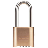 Master Lock 176LH | 2In (51Mm) Wide Resettable Combination Brass Padlock With 2-1/4In (57Mm) Shackle, Supervisory...