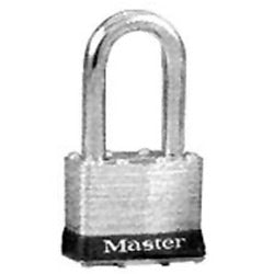 Master Lock 21LFWO | Tumbler Padlock, Keyed Different, Rekeyable, 1-3/4" Width, 1-9/16" Shackle Clearance, Laminated Steel without Cylinder
