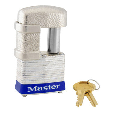 Master Lock 37 | 1-9/16In (40Mm) Wide Shrouded Laminated Steel Pin Tumbler Padlock