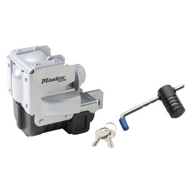 Master Lock 3784DAT | Trailer Coupler Lock, Keyed Alike, Heavy Duty, 2-5/16", Laminated Steel