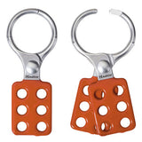 Master Lock 417 | Safety Lockout Hasp, Not Keyed, 4-7/8" Length x 2" Width, 1-1/2" Jaw Clearance, 9/32" Shackle Diameter, Aluminum