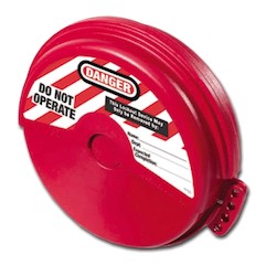 Master Lock 482 | Gate Valve Lockout, Fits Valve Handles up to 7"