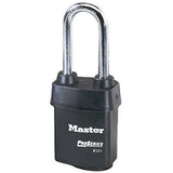 Master Lock 6121LJ | Tumbler Padlock, Proseries, Weather Tough, Keyed Different, 5-Pin Cylinder, 2-1/8" Width, 2-1/2" Shackle Clearance, Laminated Steel