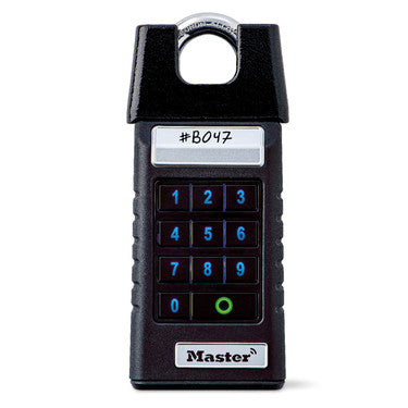Master Lock 6400SHENT | Bluetooth Padlock with Keypad, Standard Shackle with Shroud, Vault Enterprise