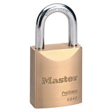 Master Lock 6840 | Tumbler Padlock, Proseries, Keyed Different, 5-Pin Cylinder, 1-3/4" Width, 1-3/16" Shackle Clearance, Solid Brass