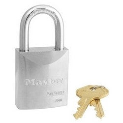 Master Lock 7040D | Tumbler Padlock, Proseries, Keyed Different, Rekeyable, 5-Pin Cylinder, 1-3/4" Width, 1-3/16" Shackle Clearance, Solid Steel