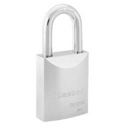Master Lock 7051LJWO | Padlock, Proseries, Keyed Different, Rekeyable, Boron Shackle, Interchangeable Core, 2" Width, 2-1/2" Shackle Clearance, Solid Steel without Cylinder